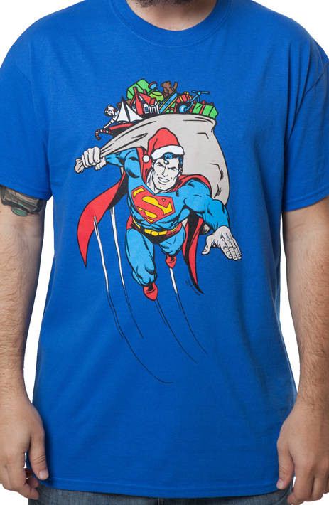 Santa Super-Man T-Shirt