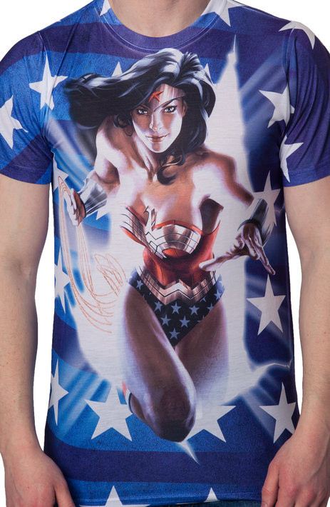Stars Wonder Woman T-Shirt