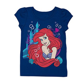 Disney The Little Mermaid Ariel Girls 7-16 Tee Shirt