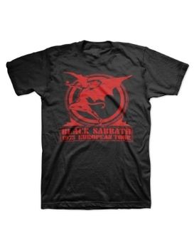Black Sabbath Europe 75 Men's T-Shirt
