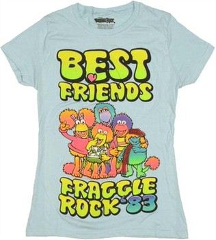 Fraggle Rock Best Friends '83 Baby Doll Tee