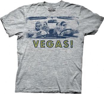 The Hangover Vegas! Lights Heather Gray Adult T-Shirt
