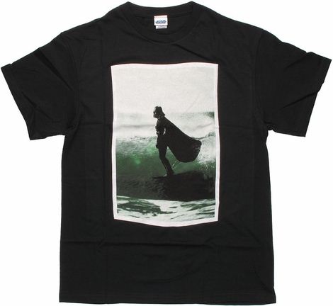 Star Wars Darth Vader Surfing T Shirt