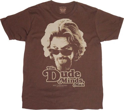 The Big Lebowski The Dude Minds, Man T-shirt