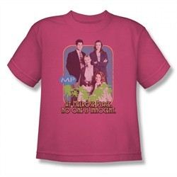 Melrose Place Shirt Kids Innocent Hot Pink T-Shirt