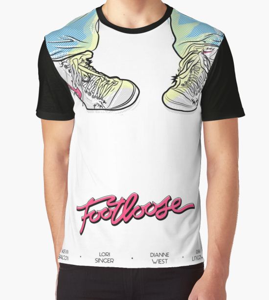 ‘Footloose!’ Graphic T-Shirt by Chloe Chapman T-Shirt