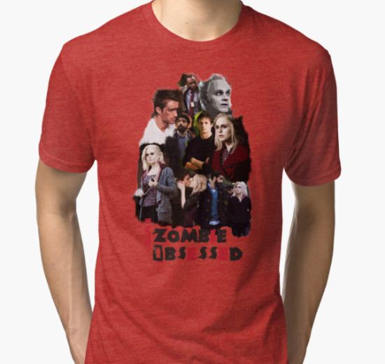 iZombie Obsessed Tri-blend T-Shirt by fabsgivens T-Shirt