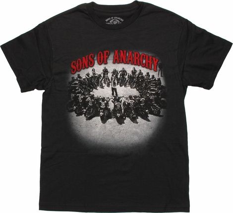 Sons of Anarchy Biker Ring Photo T Shirt
