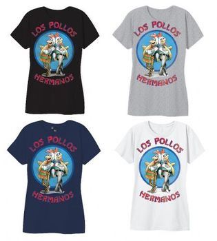 Breaking Bad Los Pollos Hermanos Logo Juniors T-Shirt