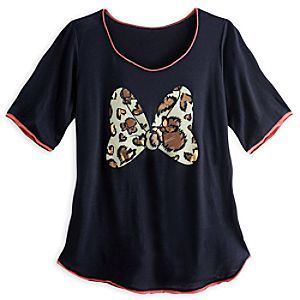 Minnie Mouse Bow Fashion Tee for Women