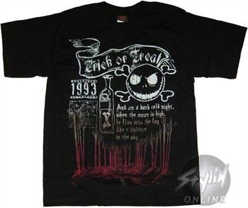 Nightmare Before Christmas Trick or Treat Youth T-Shirt