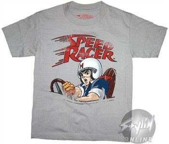 Speed Racer Turn Juvenile T-Shirt