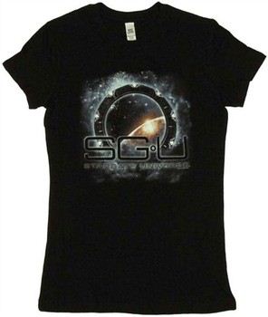 Stargate SGU Space Logo Baby Doll Tee