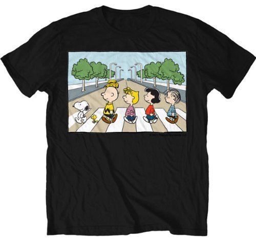 Snoopy Road Abbey Road Parody T-shirt