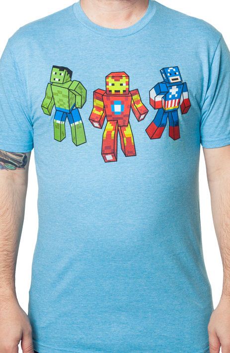 Avengers Blocked and Loaded T-Shirt