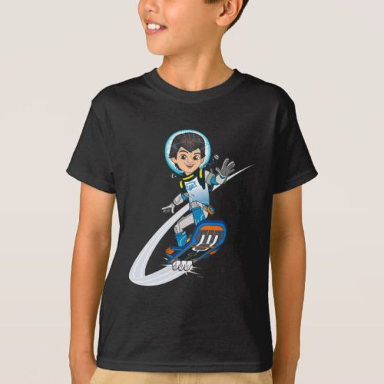 Miles Callisto Riding His Blastboard T-Shirt