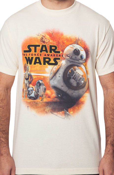 Star Wars Force Awakens Droids T-Shirt