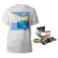 Led Zeppelin II Deluxe Edition CD + Companion Album White T-Shirt