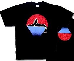 Grateful Dead T-shirt Cats Classic Rock Black Tee Shirt