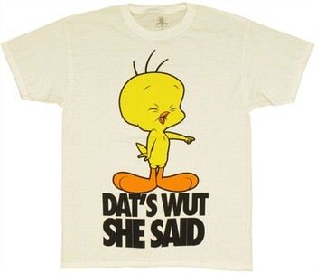 Looney Tunes Tweety Dat's Wut She Said T-Shirt