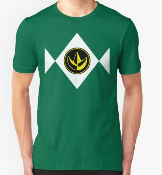 Mighty Morphin Power Rangers Green Ranger 2 T-Shirt by Zanie T-Shirt