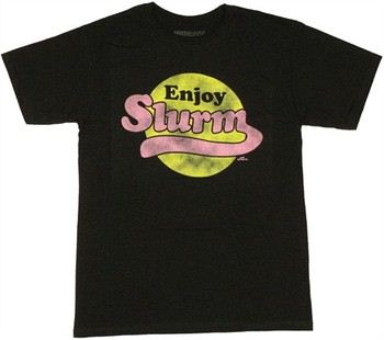 Futurama Enjoy Slurm Soft Drink T-Shirt