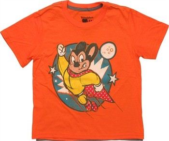 Mighty Mouse Caped Juvenile T-Shirt