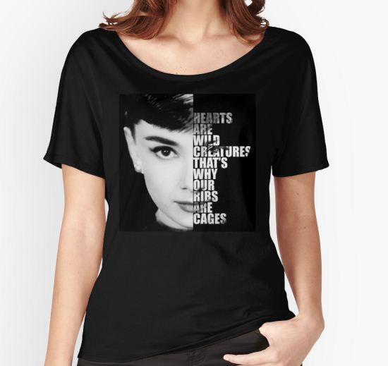 Audrey Hepburn  Women's Relaxed Fit T-Shirt by rosiojh T-Shirt
