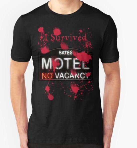 Bates Motel - I Survived! - T-shirt T-Shirt by Bryan Freeman T-Shirt