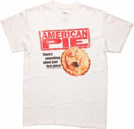 American Pie Logo Pie White T Shirt
