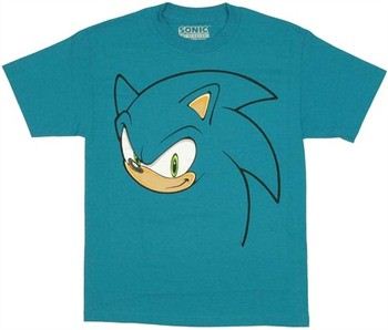 Sonic the Hedgehog Face T-Shirt