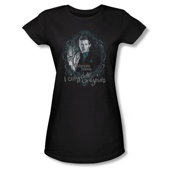 Vampire Diaries Shirt Juniors Originals Black T-Shirt