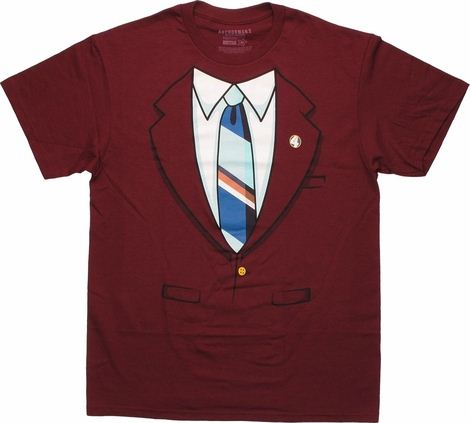 Anchorman Ron Burgundy Suit T Shirt