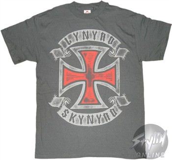 Lynyrd Skynyrd Red Cross Music T-Shirt