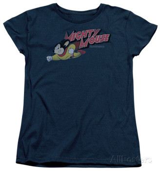 Womens: Mighty Mouse - Mighty Retro