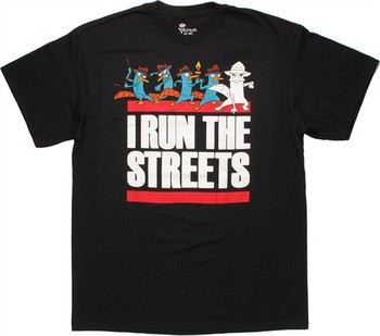 Disney Phineas and Ferb Perry I Run the Streets T-Shirt