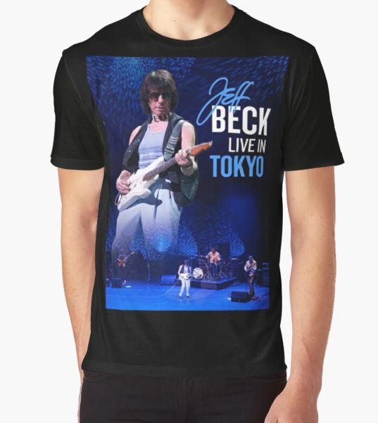Jeff Beck Live In Tokyo Graphic T-Shirt by noorfauzan T-Shirt