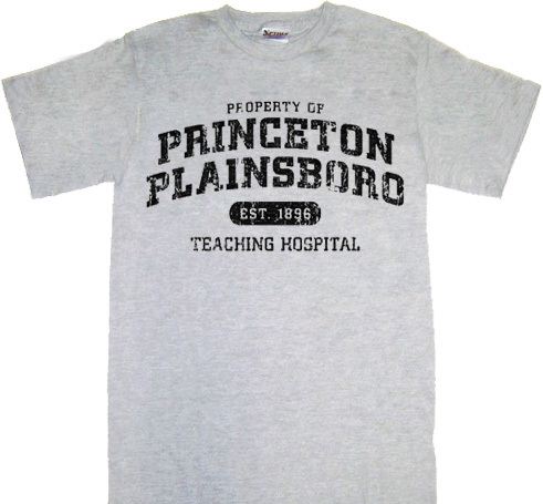 Fox House M.D. Property of Princeton Plainsboro T-shirt