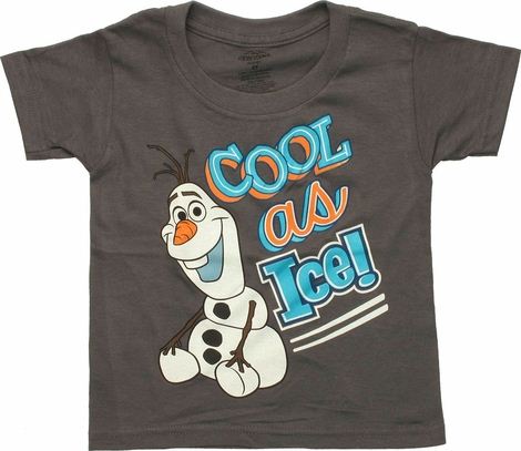 Frozen Olaf Cool as Ice Toddler T Shirt