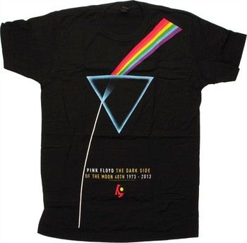 Pink Floyd The Dark Side of the Moon 40th 1973-2013 T-Shirt Sheer
