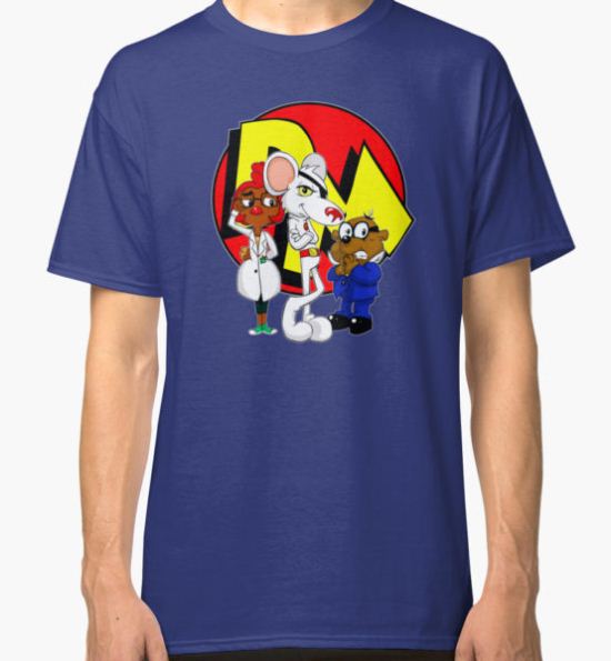 Danger Mouse And Crews Classic T-Shirt by MagdalenaBart T-Shirt