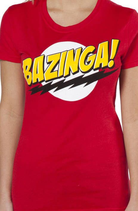 Ladies Bazinga T-Shirt