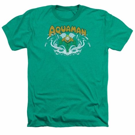 Aquaman Swim Heather T Shirt