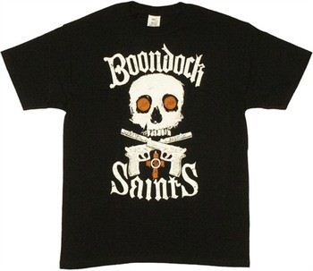 Boondock Saints Pennies in Skull Eyes T-Shirt