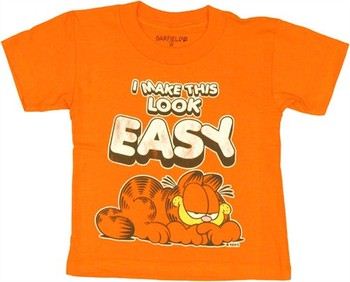 Garfield I Make This Look Easy Toddler T-Shirt