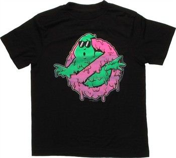Ghostbusters Slimed Logo Youth T-Shirt