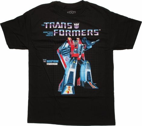 Transformers Starscream G1 T Shirt