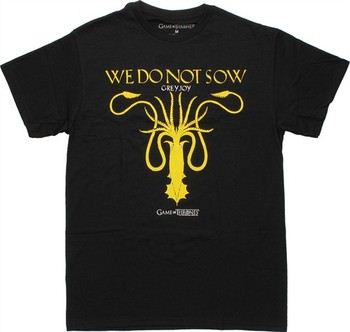 Game of Thrones Greyjoy Sigil We Do Not Sow T-Shirt