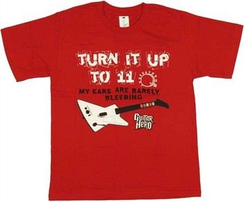 Guitar Hero Turn It Up to 11 Youth T-Shirt