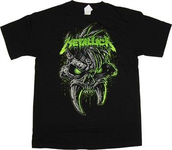 Metallica Scary Creature Head T-Shirt